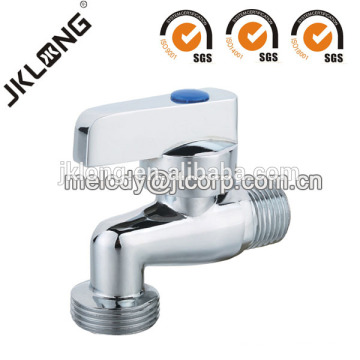 J6016 Forged brass hose bibcock brass garden bib tap polished and chrome plated bib tap